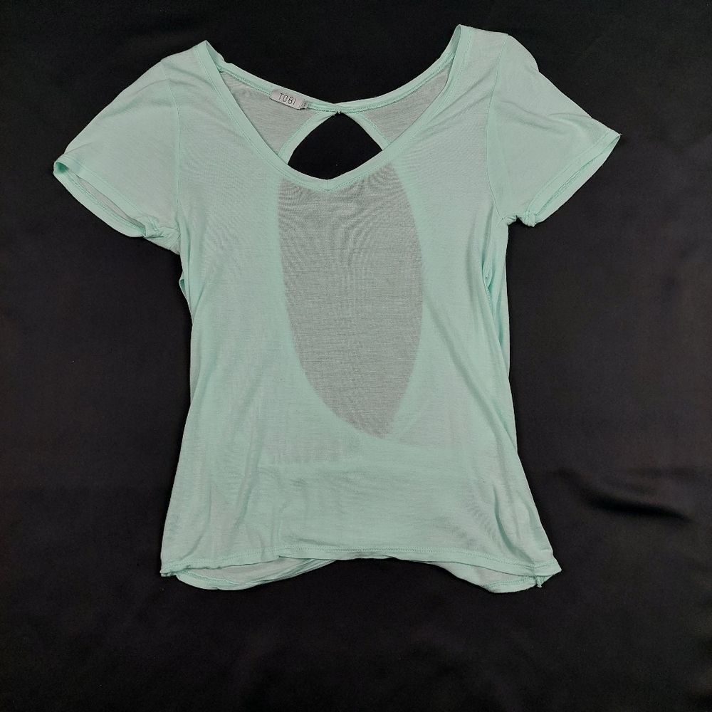 🔥3/$15 TOBI OPEN BACK ATHLEISURE TOP SIZE SMALL